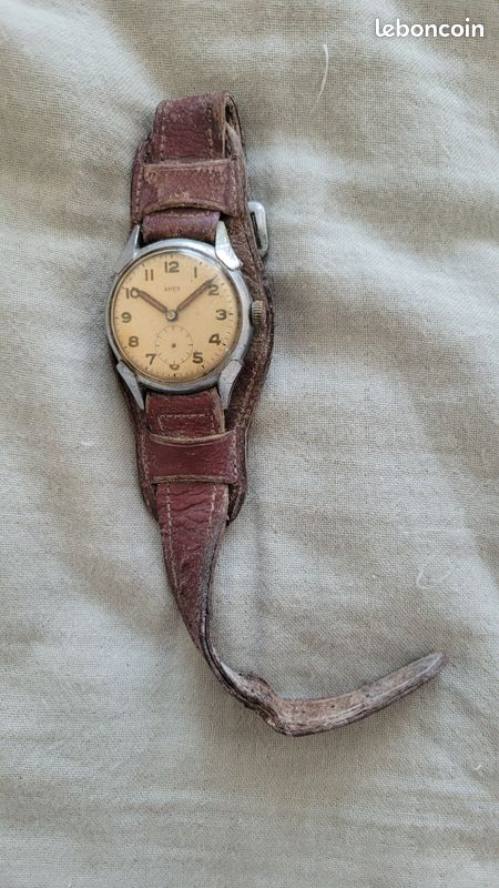 Montre militaire années 1940 marque amex (image 1)