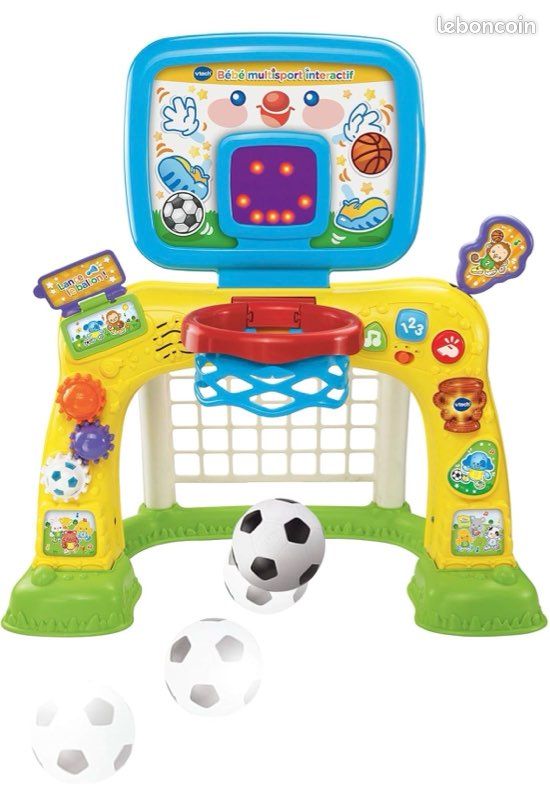 Vtech jouet football, basketball (image 1)