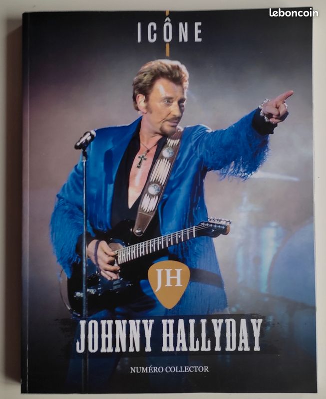 Livre collector Johnny Hallyday collection Icône (image 1)