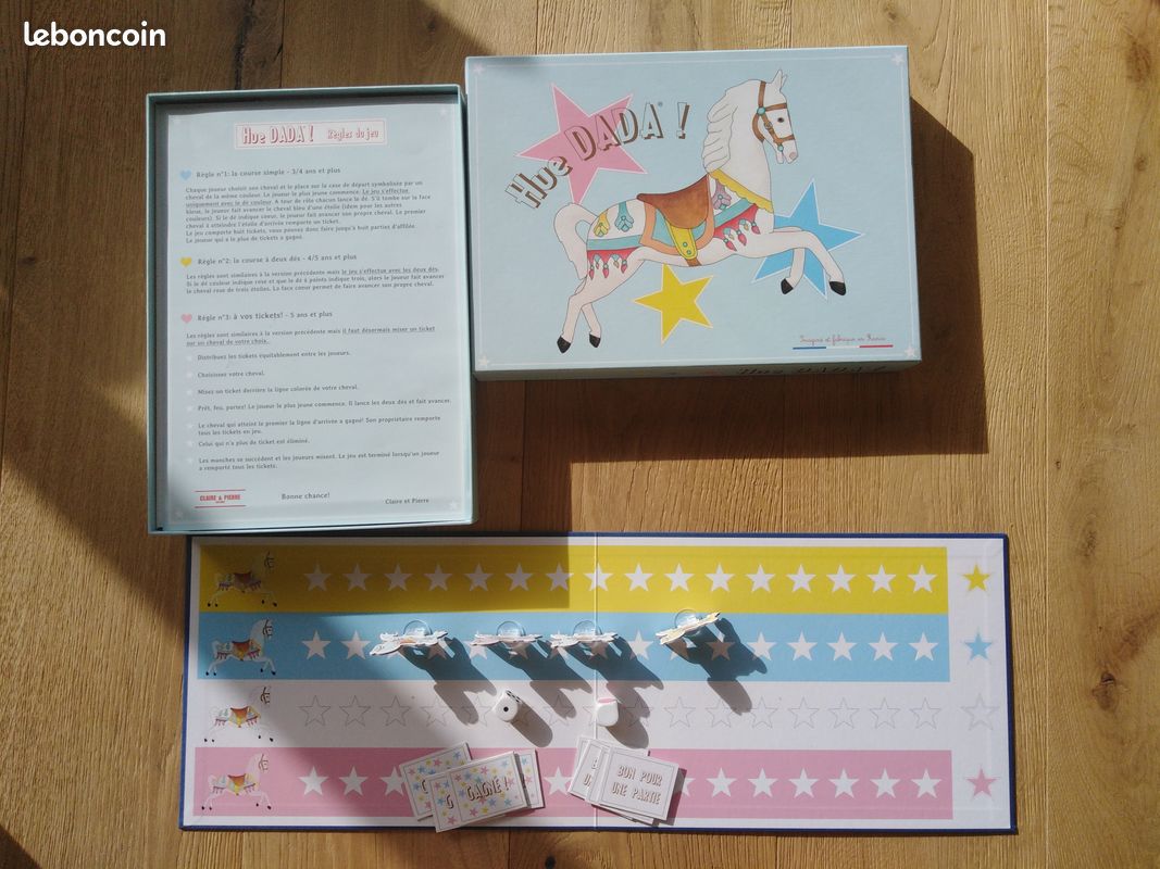 Jeu de petits chevaux revisité "Hue Dada" (image 3)