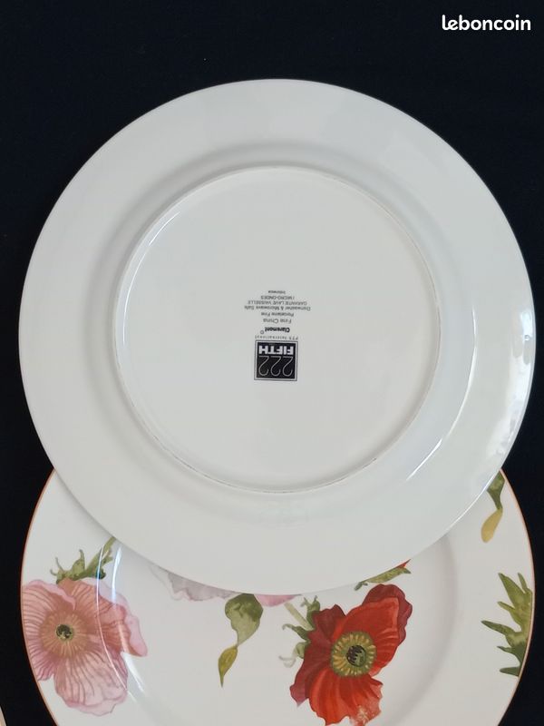 4 assiettes Fifth 22 mod. Claremont ∅ 30,9 PAS D'ENVOI (image 6)