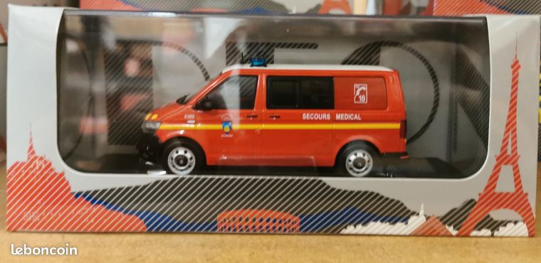 VOLKSWAGEN TRANSPORTER T6 SAPEURS POMPIERS SECOURS EN MONTAGNE CORSE