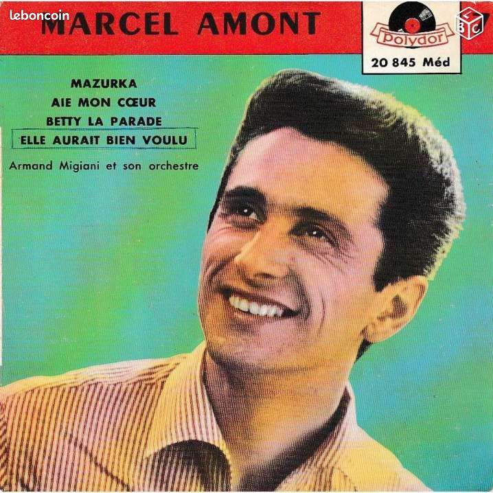 Vinyle " Marcel AMONT " (image 1)