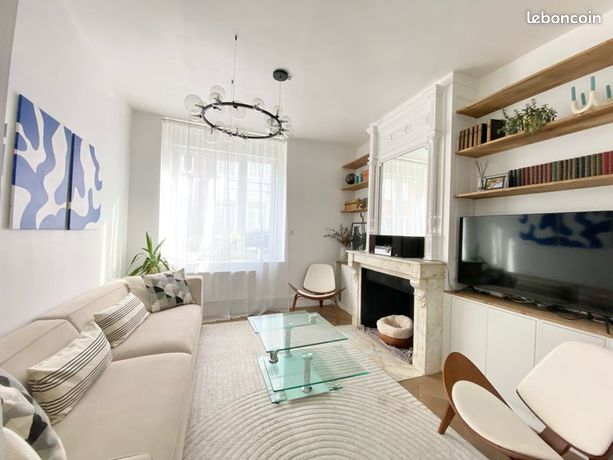 Maison rénovée avec jardin