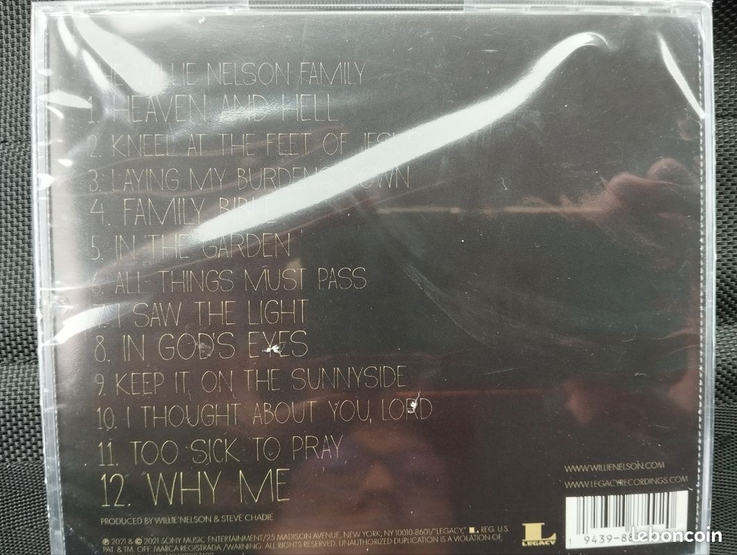 CD the Willie Nelson familly neuf sous blister (image 2)