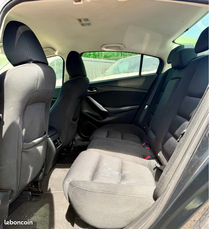 Mazda 6 berline 2.2l d 150cv boîte à vitesse automatique 170.600kms 06/2016 clim gps finition skyactive (image 10)