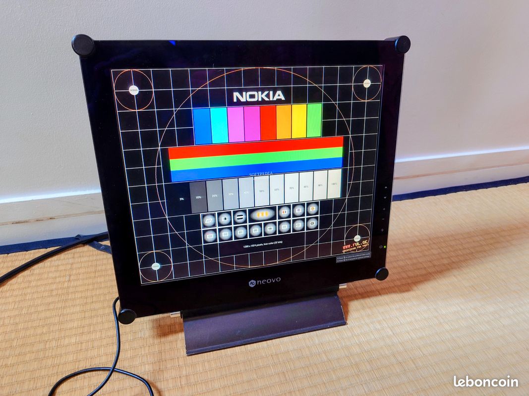 Moniteur Ecran NEOVO X-17AV Noir Analogique et NUmérique (image 4)