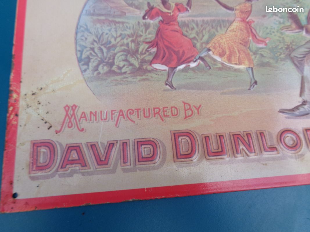 Plaque David Dunlop 9 banjo Tobacco Petersburg USA (image 6)