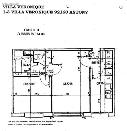 Appartement a louer antony - 2 pièce(s) - 39 m2 - Surfyn