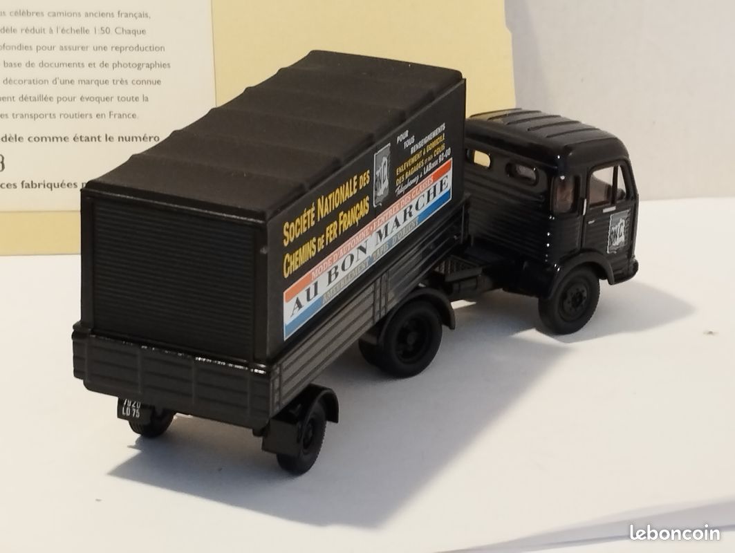 Corgi Heritage 1/50 : Simca Cargo Avec Remorque SNCF, Boîte D'origine, état Neuf