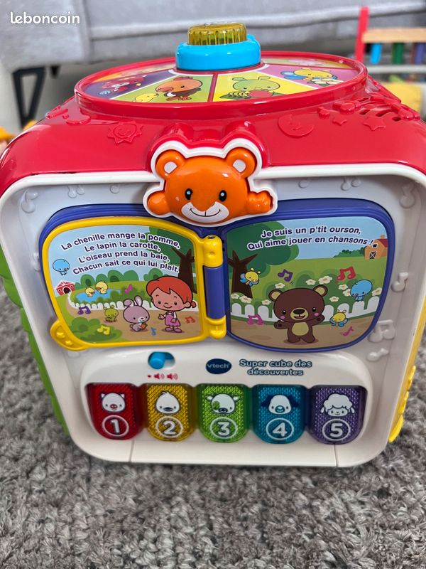 Cube des découvertes Vtech (image 1)