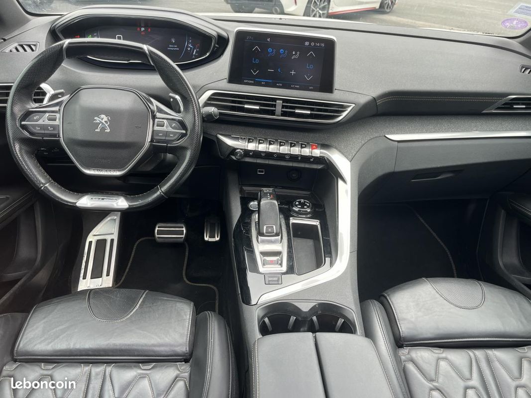 PEUGEOT 5008 1.6 PureTech 180ch S&S GT Line EAT8 - Suivi Peugeot/Sièges cuir électriques/T.O (image 20)