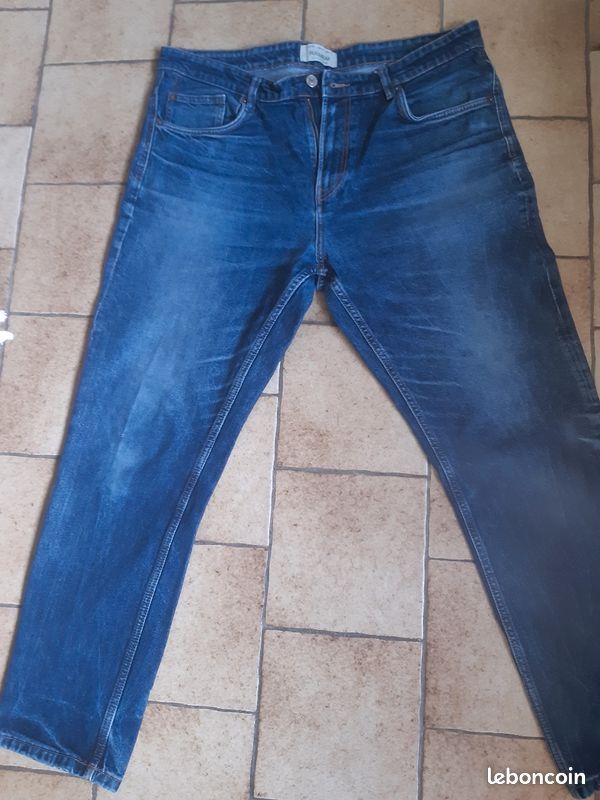 Jean large bleu (image 6)