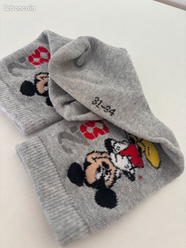 Pack De Chaussettes Homme Disney Mickey - Taille 39-42, Neuf Avec étiquettes (cadeau)