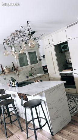 Appartement T.3 meublé avec jardin