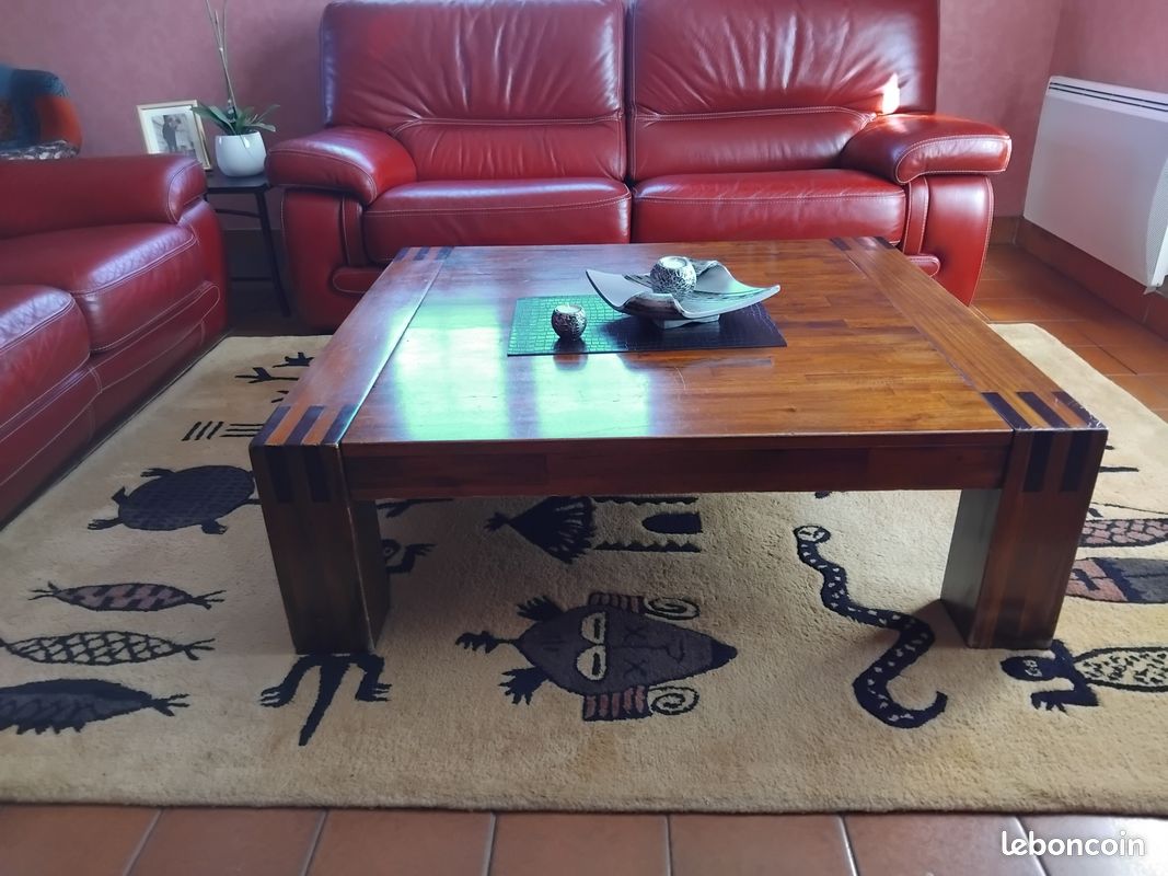 Tres beau tapis dufete main (image 3)
