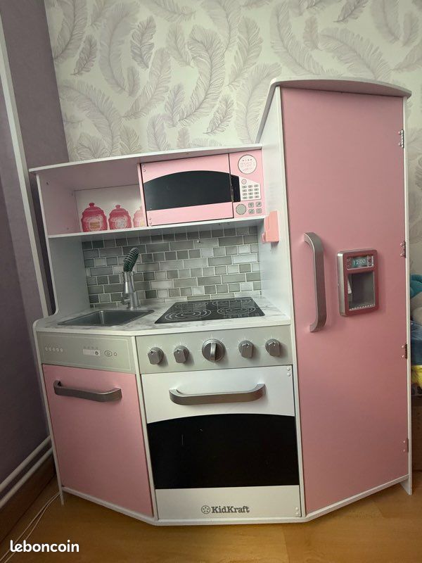 Cuisine enfant kidkraft rose (image 2)