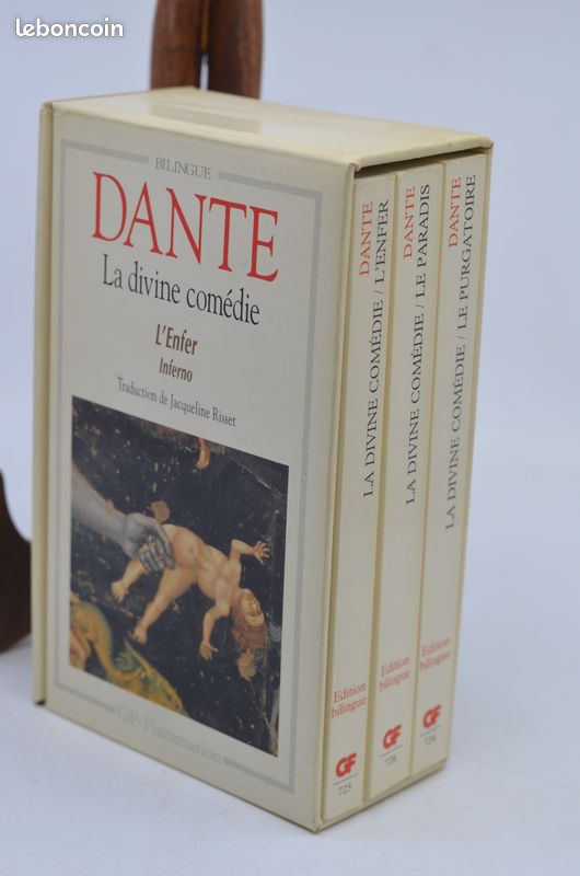 Dante – la divine comédie – coffret 3 volumes bilingues – flammarion (image 1)