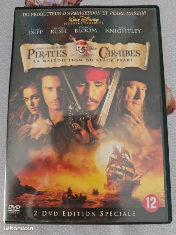 Pirates des caraibe la malediction du black pearl dvd (image 1)