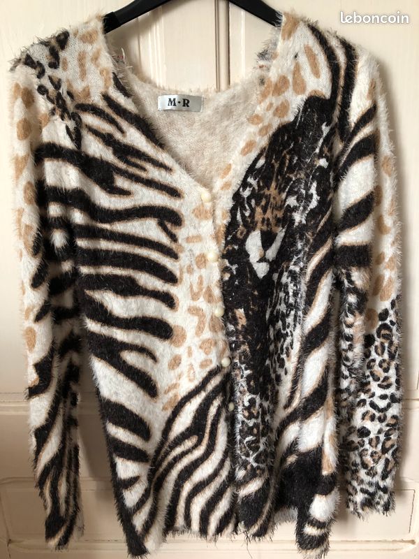 Gilet zébré (image 1)