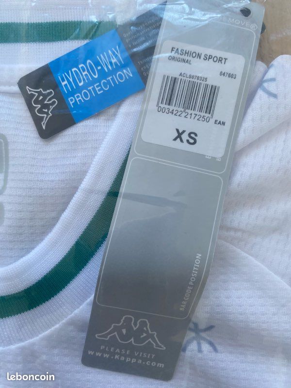 Maillot JSK taille XS (image 3)