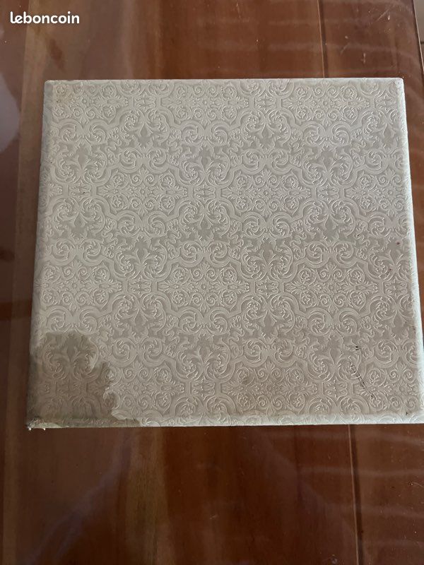 Coffret naissance métal argenté (image 2)
