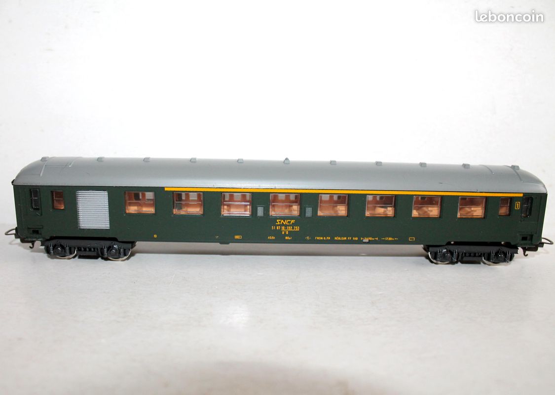 JOUEF HO WAGON couvert à Bogies de type GAS de la SNCF réf 6531 04 EUR 16,90 - FR