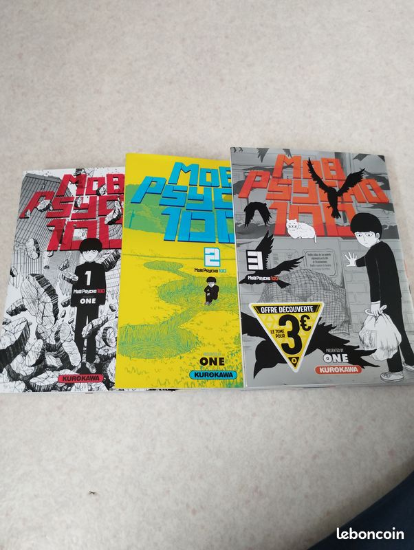 Manga MOB PSYCHO 100 Vol. 1 à3 (image 2)