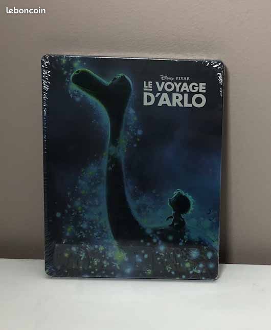 DISNEY LE VOYAGE D'ARLO Steelbook (Blu-ray + dvd) - DVD - Films