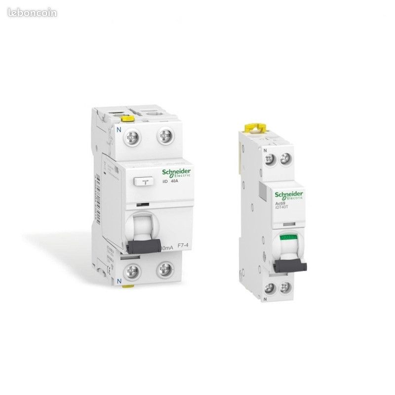Disjoncteurs et protections électriques Schneider pour borne de recharge Wallbox (image 3)