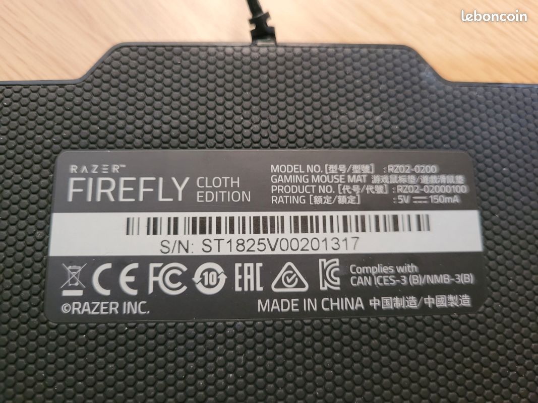 Tapis de souris Razer Firefly (image 3)