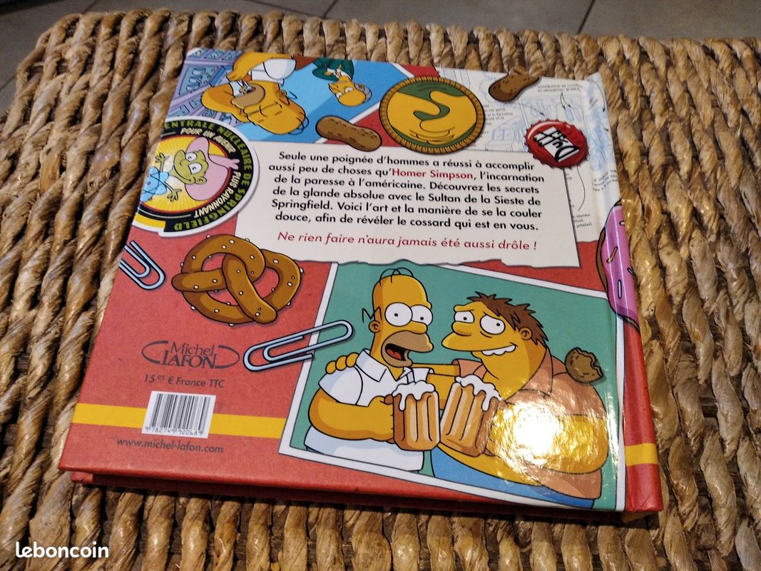 Livre Homer Simpson, le petit guide de la paresse (image 8)