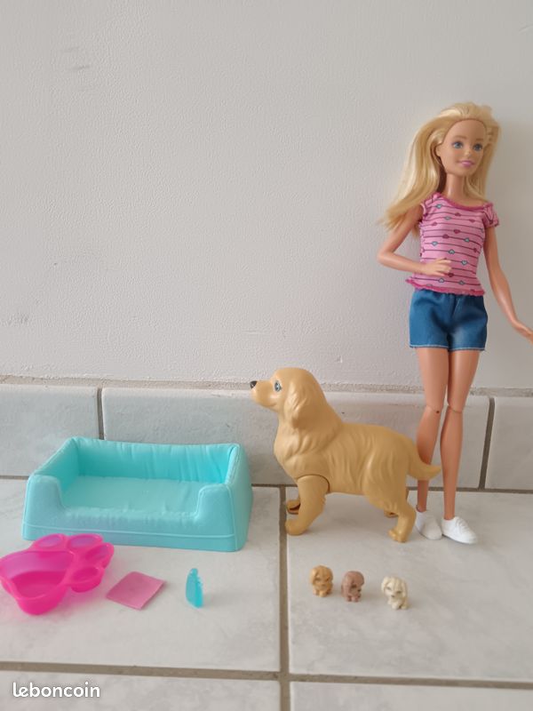 Barbie et ses chiots Jeux Jouets