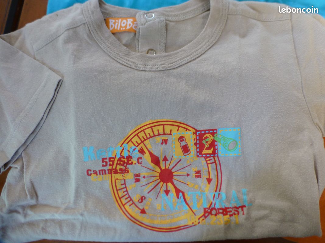 Gilet,t-shirt,débardeur DPAM. T.6 ans -charius- (image 4)