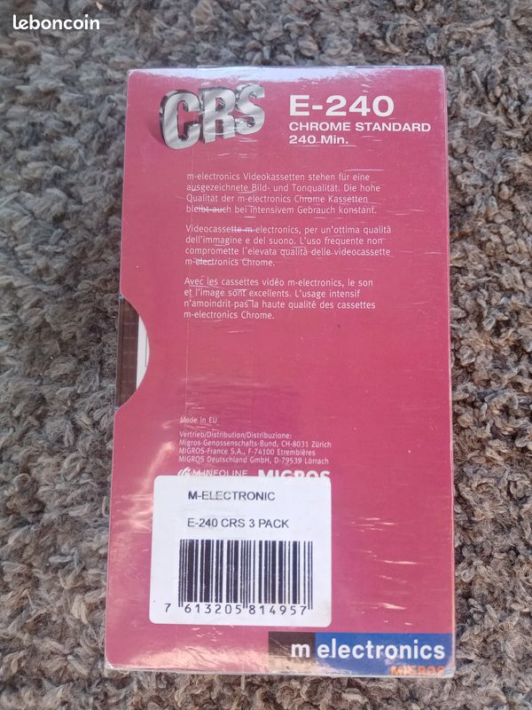 Lot de 3 K7 VHS sous blister (image 4)