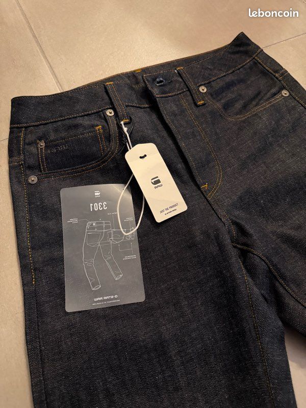 Jean G-STAR Midge Bootleg - Taille 28/34 - Occasion Très Bon état - Style Cool Look