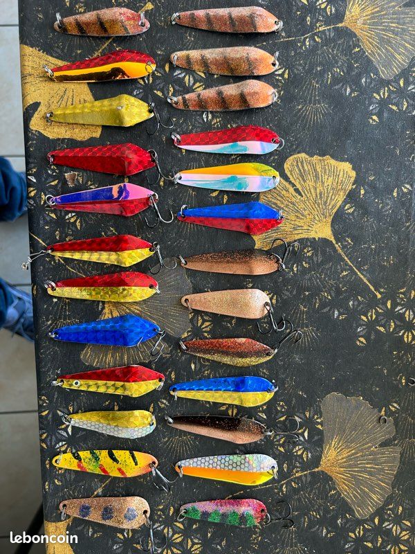 Cuillères de Pêche, Accessoires pour l'eau Salée, Efficaces, Portables