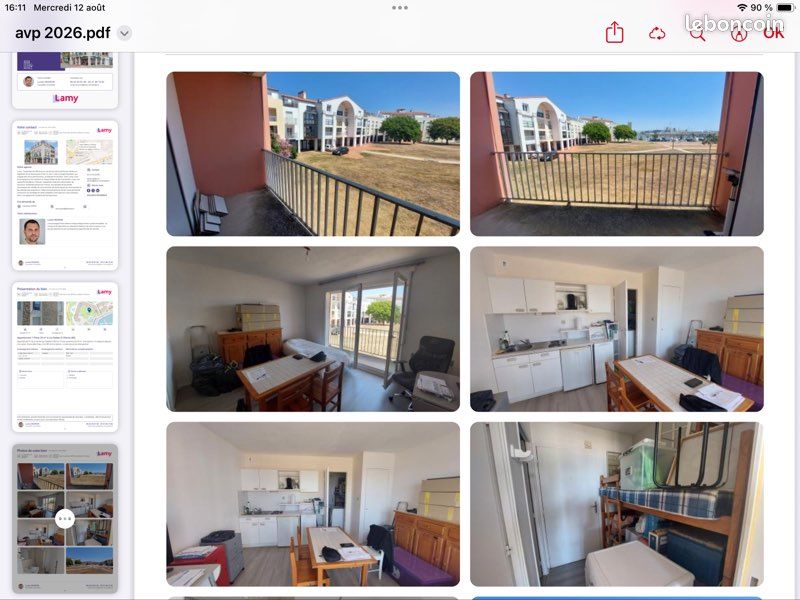 Appartement 1 pièce 24 m² · à Les Sables-d'Olonne · 24 m² · 80 000 €