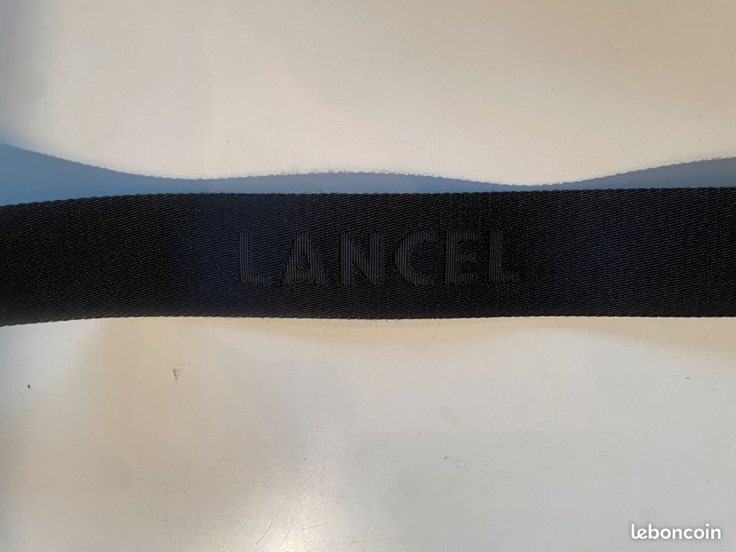 Porte Document Besace LANCEL noir (image 11)