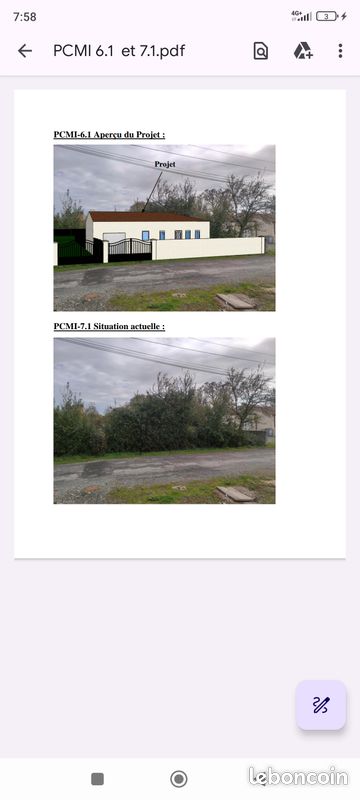 Vend terrain (Hors lotissement ) · à Le Thou · 84 000 €
