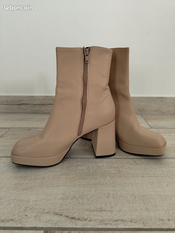 Bottines off white creme (image 2)