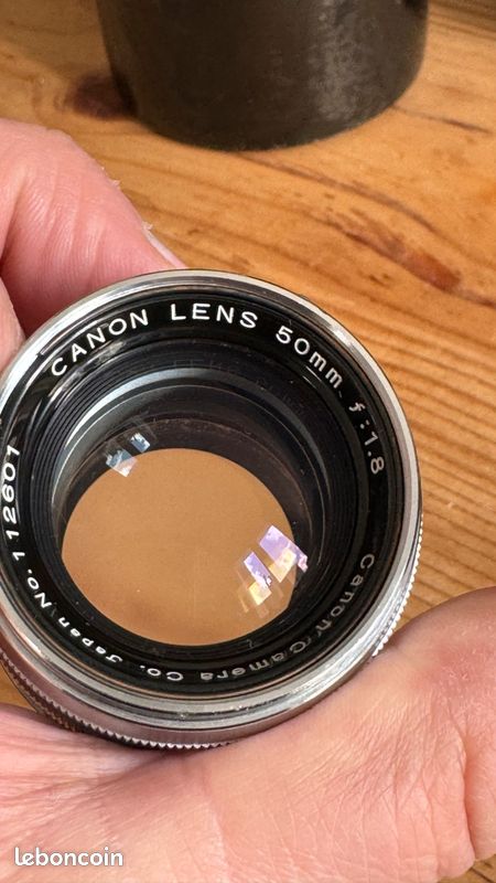 Exc 5 Canon 50mm LTM L39 Lens Leica Screw Mount From