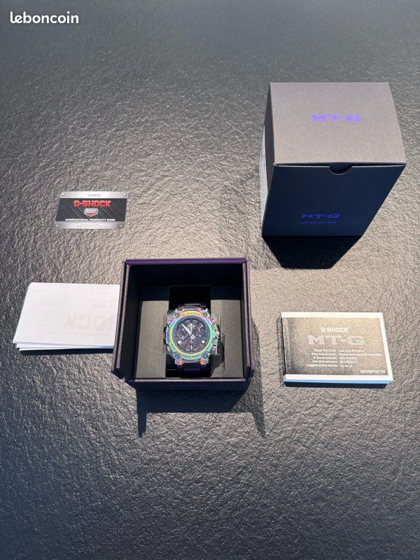 Montre Casio G-Shock MTG-B3000PRB-1AER jamais portée complète (image 7)