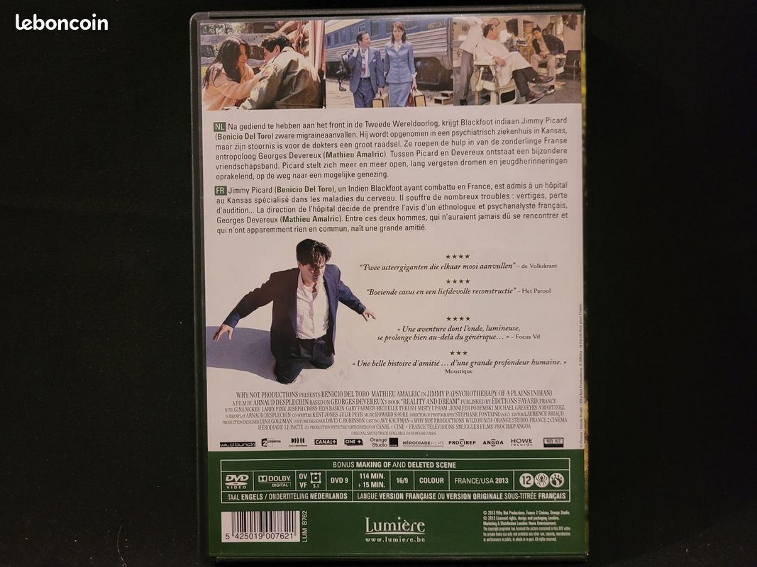 DVD du film Jimmy P (image 3)
