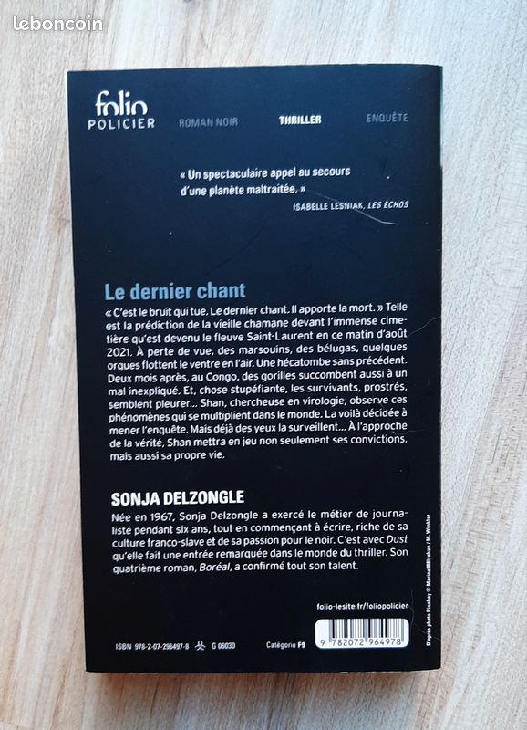 Sonja Delzongle - Le dernier chant (image 2)