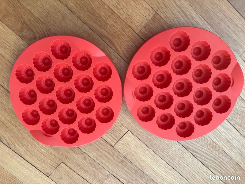 Lot de 2 moules à bouchées Tupperware neufs (image 1)