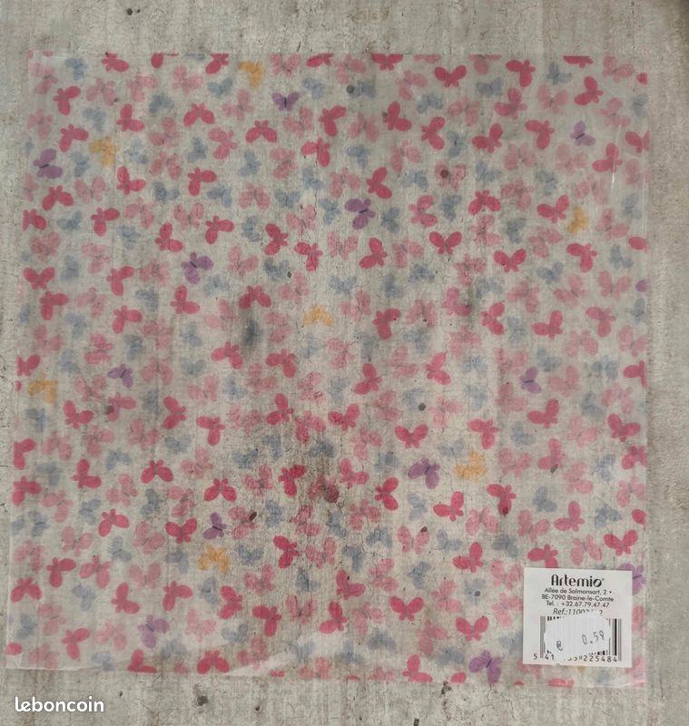 Lot scrapbooking papillons stickers feuilles déco – Artemio (image 3)