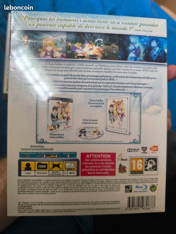 b>Tales</b> <b>of Xillia</b> - <b>édition</b> <b>collector</b> - <b>PLAYSTATION</b> <b>3</b> - <b>NEUF</b