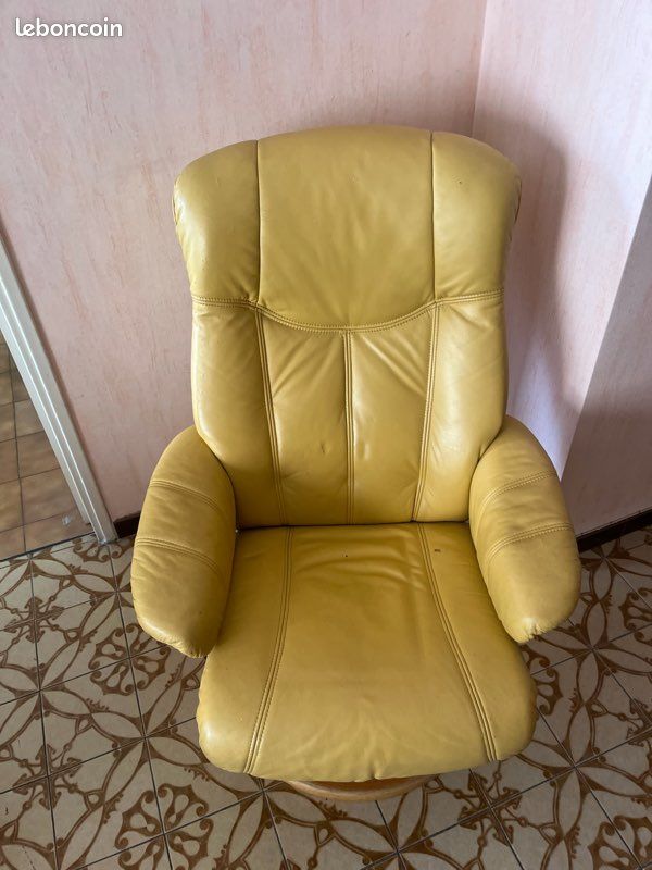 Fauteuil cuir (image 2)