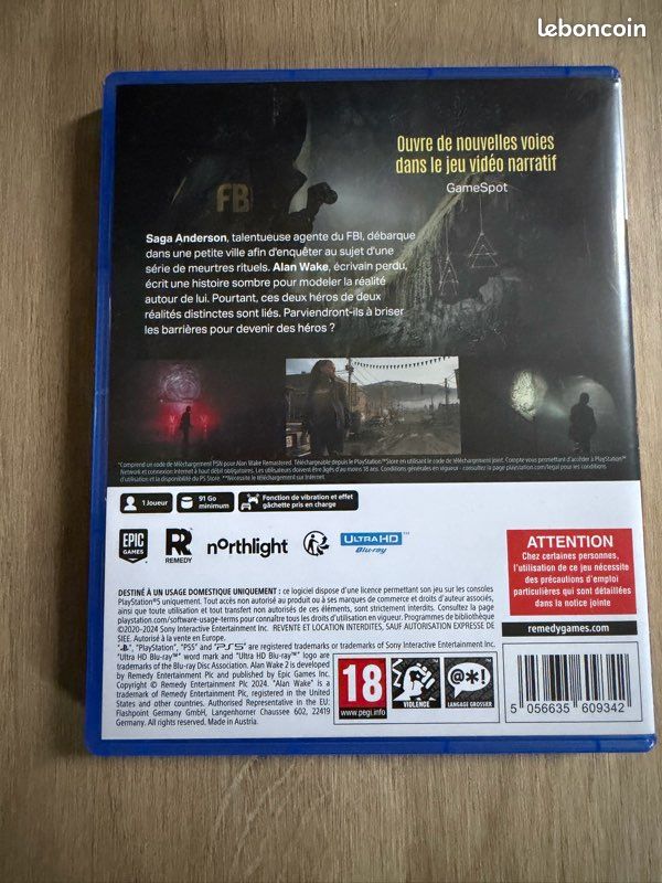 Alan Wake 2 PS5 (image 2)